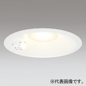 LEDダウンライト R15 クラス2 高気密SB形 白熱灯器具60Wクラス 人感センサー付 LED一体型 電球色 非調光タイプ 拡散配光  埋込穴φ150 オフホワイト OD261963R