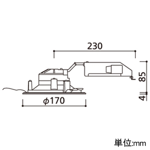 OD361429LC (オーデリック)｜ダウンライト φ150｜住宅用照明器具｜電材