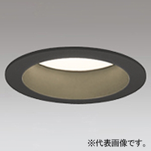 LEDベースダウンライト M形(一般型) FHT42Wクラス LED一体型 電球色 LC調光 配光角72° 埋込穴φ100 ブラック XD457087