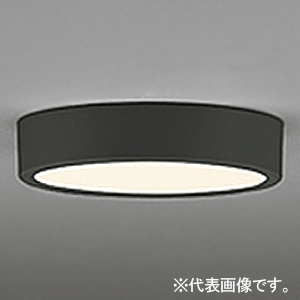 オーデリック LEDダウンライト ≪FLAT PLATE≫ R15 クラス2 白熱灯器具100Wクラス LED一体型 電球色 LC調光 配光角112° 壁面・天井面・傾斜面取付兼用 ブラック OL251757R