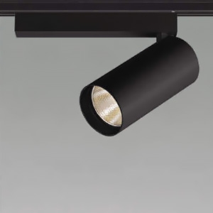 LEDシリンダースポットライト プラグタイプ 1500lmクラス HID35W相当 調光 配光角30° 電球色(2700K) 黒 XS706807BA