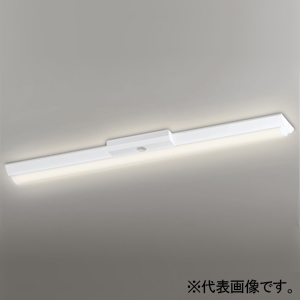 オーデリック 非常用照明器具 ≪LED-LINE≫ LEDベースライト 階段通路誘導灯兼用型 R15 クラス2 直付型 40形 逆富士型(幅150mm) 5200lmタイプ Hf32W定格出力×2灯相当 LEDユニット型 電球色 非調光タイプ XR506002R4E