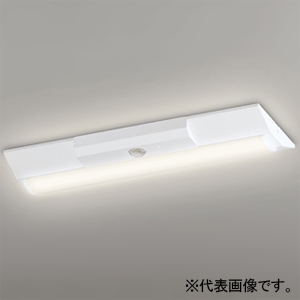 オーデリック 非常用照明器具 ≪LED-LINE≫ LEDベースライト 階段通路誘導灯兼用型 R15 クラス2 直付型 20形 逆富士型(幅230mm) 1600lmタイプ Hf16W高出力×1灯相当 LEDユニット型 電球色 非調光タイプ XR506004R3E