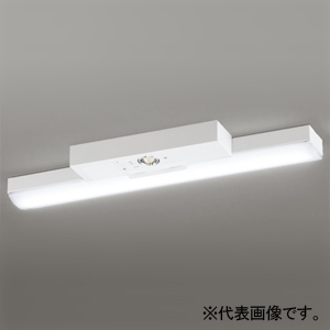 オーデリック LED LINE ベースライト 20形 トラフ型 LED（温白色