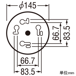 オーデリック LED非常用照明器具・誘導灯器具 直付型 防雨型 天井面取付専用 白熱灯器具100W相当 LED一体型 電球色 ねじ込式 オフホワイト LED非常用照明器具・誘導灯器具 直付型 防雨型 天井面取付専用 白熱灯器具100W相当 LED一体型 電球色 ねじ込式 オフホワイト OR037064 画像2