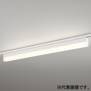 オーデリック LEDベースライト ≪SOLID LINE SLIM≫ レール取付専用 R15 クラス2 高光束タイプ 900mmタイプ FLR40W×2灯相当 LEDユニット型 電球色 非調光タイプ オフホワイト OL291568R1E