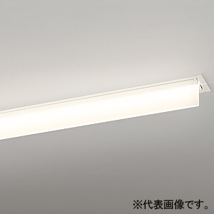 オーデリック LEDベースライト ≪LED-SLIM≫ 単体用 導光パネルタイプ Cチャンネル回避型 3200lmタイプ LED一体型 電球色 非調光タイプ OD301209E