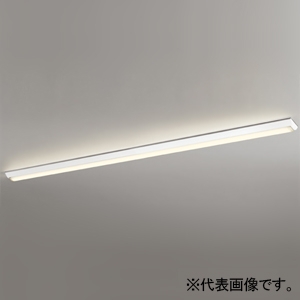 オーデリック LEDベースライト ≪LED-LINE≫ 直付型 110形 逆富士型(幅150mm) 5000lmタイプ FLR110W×1灯相当 LEDユニット型 電球色 非調光タイプ XL501003P1E