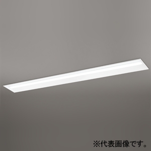 オーデリック LEDベースライト ≪LED-LINE≫ 埋込型 110形 下面開放型(幅300mm) 10000lmタイプ FLR110W×2灯相当 LEDユニット型 白色 非調光タイプ XD504012P2C