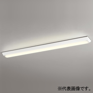 LEDベースライト ≪LED-LINE≫ R15 クラス2 直付型 40形 逆富士型(幅150mm) 6900lmタイプ Hf32W高出力×2灯相当  LEDユニット型 電球色 非調光タイプ XL501002R6E