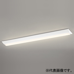 オーデリック LEDベースライト ≪LED-LINE≫ R15 クラス2 直付型 40形 逆富士型(幅230mm) 3200lmタイプ Hf32W高出力×1灯相当 LEDユニット型 電球色 非調光タイプ XL501005R5E