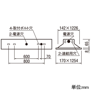 XD504008R2D (オーデリック)｜オーデリック製 LEDユニット型ベース