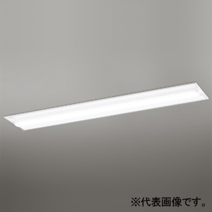 LEDベースライト ≪LED-LINE≫ R15 クラス2 埋込型 40形 Cチャンネル回避型 4000lmタイプ FLR40W×2灯相当  LEDユニット型 白色 非調光タイプ XD504020R2C