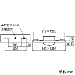 XD504020R1E (オーデリック)｜オーデリック製 LEDユニット型ベース
