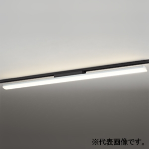 オーデリック 【受注生産品】LEDベースライト ≪LED-LINE≫ R15 クラス2 レール取付型 40形 4000lmタイプ FLR40W×2灯相当 LED一体型 電球色 非調光タイプ ブラックプラグ XL451012RE