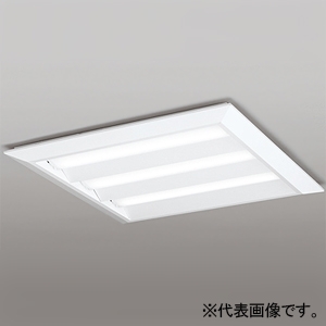 オーデリック LED角型ベースライト ≪LED-SQUARE≫ 直付・埋込兼用型 Cチャンネル回避型 省電力タイプ ルーバー無 FHP45W×4灯相当 LEDユニット型 白色 LC調光(PWM) XL501015P2C