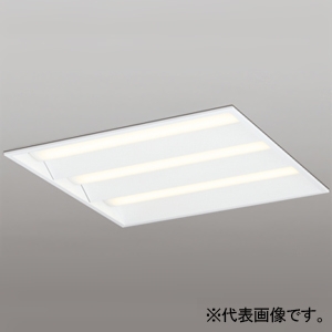 オーデリック LED角型ベースライト ≪LED-SQUARE≫ 埋込型 省電力タイプ ルーバー無 FHP45W×4灯相当 LEDユニット型 電球色 非調光タイプ LED角型ベースライト ≪LED-SQUARE≫ 埋込型 省電力タイプ ルーバー無 FHP45W×4灯相当 LEDユニット型 電球色 非調光タイプ XD466017P2E