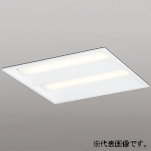 オーデリック LED角型ベースライト ≪LED-SQUARE≫ 埋込型 省電力タイプ ルーバー無 FHP32W×3灯相当 LEDユニット型 電球色 LC調光(PWM) LED角型ベースライト ≪LED-SQUARE≫ 埋込型 省電力タイプ ルーバー無 FHP32W×3灯相当 LEDユニット型 電球色 LC調光(PWM) XD466020P1E