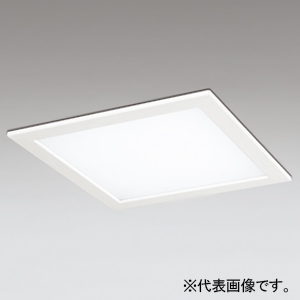 LED角型ベースライト ≪LED-SQUARE≫ 埋込型 下面アクリルカバー付 FHT42W×2灯相当 LED一体型 昼白色 非調光タイプ  XD466021