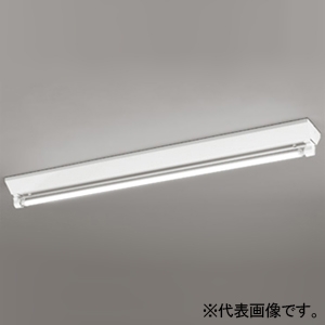 オーデリック LEDベースライト ≪LED-TUBE≫ R15 クラス2 直付型 40形 逆富士型 1灯用 幅広タイプ 3400lmタイプ Hf32W高出力相当 LEDランプ型 片側給電・片側配線タイプ 昼白色 非調光タイプ XL551645R2