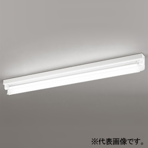 LEDベースライト ≪LED-TUBE≫ R15 クラス2 直付型 40形 片反射笠付 1灯用 3400lmタイプ Hf32W高出力相当  LEDランプ型 片側給電・片側配線タイプ 昼白色 非調光タイプ XL551534R2