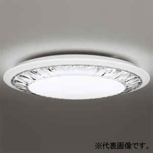 オーデリック LEDデザインシーリングライト LED一体型 電球色~昼光色 調光