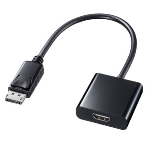 サンワサプライ DisplayPort-HDMI変換アダプタ AD-DPHD04