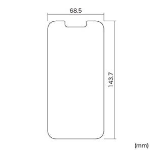 サンワサプライ iPhone 13/13 Pro用液晶保護指紋防止光沢フィルム iPhone 13/13 Pro用液晶保護指紋防止光沢フィルム PDA-FIPH21PFP 画像2