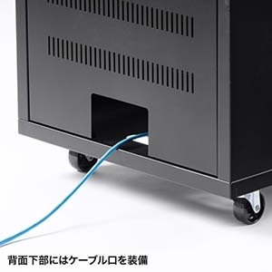 サンワサプライ 扉付キ機器収納ボックス 扉付キ機器収納ボックス CP-SBOX4572 画像3