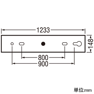 オーデリック LED和風ベースライト 高演色LED FLR40W×2灯相当 LED一体型 昼白色 非調光タイプ 檜(ワックス) LED和風ベースライト 高演色LED FLR40W×2灯相当 LED一体型 昼白色 非調光タイプ 檜(ワックス) OL291871R2B 画像2