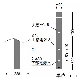 AU51320 (コイズミ照明)｜床置きタイプ｜住宅用照明器具｜電材堂【公式】