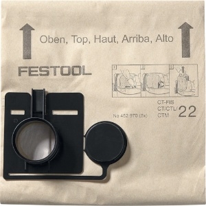 FESTOOL 集塵フィルターバッグ FIS-CT33/5x (5枚入)(452971) 00853411