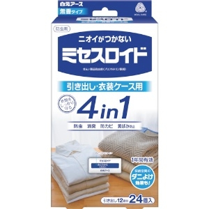 白元 ミセスロイド引き出し用24個入り 1年防虫 12543-0