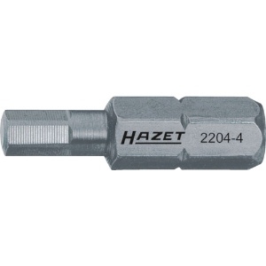 HAZET ビット(差込角6.35mm) 対辺8.0mm 2204-8