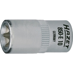 HAZET E型トルクスソケット 差込角6.35mm 呼びNo.E5 850-E5