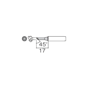 白光 こて先 3C型 面のみ 900M-T-3CF