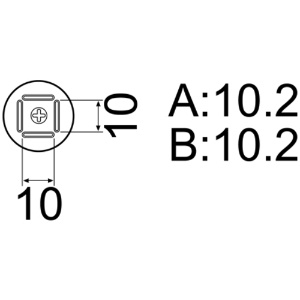白光 ノズル QFP 10mmX10mm A1125B