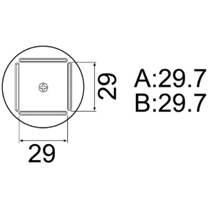 白光 ノズル QFP 28mmX28mm A1129B