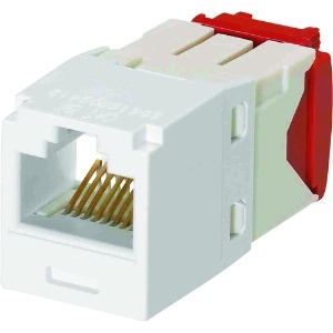 パンドウイット カテゴリ5E RJ45モジュラージャック UTP TGタイプ 白 CJ5E88TGWH CJ5E88TGWH