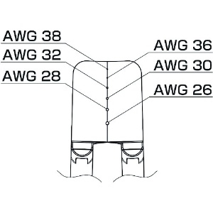 白光 ブレード 26-38AWG G4-1603