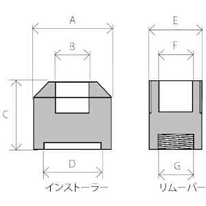 ハスコー ハブボルト交換器(大型/ISO用) ハブボルト交換器(大型/ISO用) HBGA-22 画像3