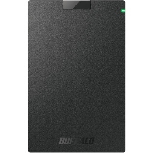 バッファロー ミニステーション USB3.1(Gen.1)対応 ポータブルHDD スタンダードモデル ブラック 2TB HD-PCG2.0U3-GBA