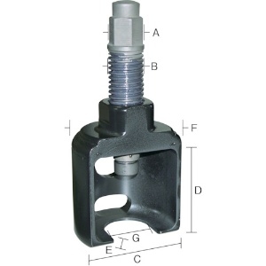 ハスコー ボールジョイントリムーバー JF-401ZM