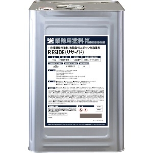 BANーZI 【生産完了品】樹脂・アルミ(サッシ・外壁)用塗料 RESIDE 16kg サンドベージュ 22-60C L-RSD/K16E2