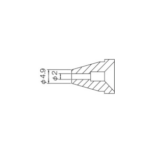 白光 ノズル/1.6mm N60-04