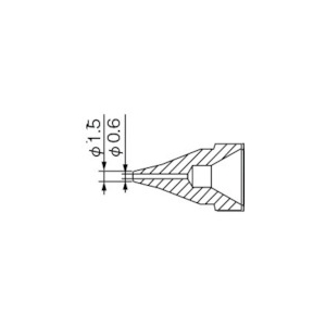 白光 SS型 ノズル/0.6mm N61-01