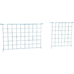 長谷川工業 アルミ運搬車 イットン台車メッシュ囲い NACM-1275