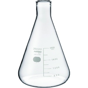 HARIO 三角フラスコ 目安目盛付 2000ml SF-2L-SCI