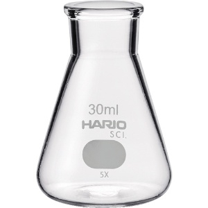 HARIO 三角フラスコ 目安目盛付 30ml 三角フラスコ 目安目盛付 30ml SF-30-SCI