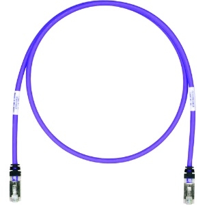 パンドウイット CAT6A/CAT6 シールドパッチコード 12m 紫 STP6X12MVL 10本入り STP6X12MVL_set